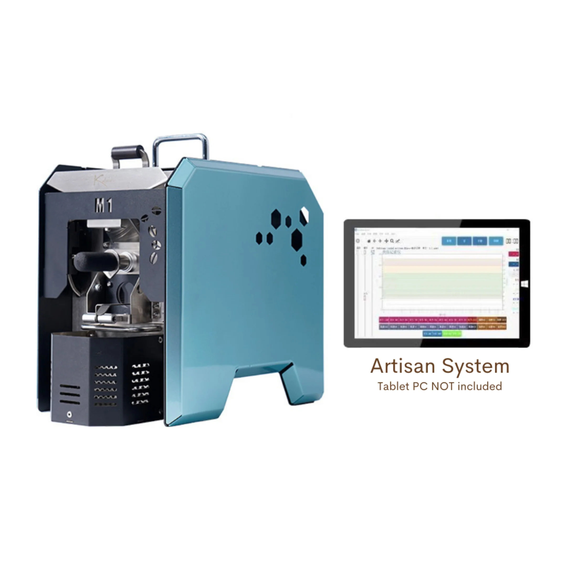 Kaleido Sniper M1s Pro Electric Coffee Roaster (200g Capacity) - Artisan System (Version 2) - Image 6