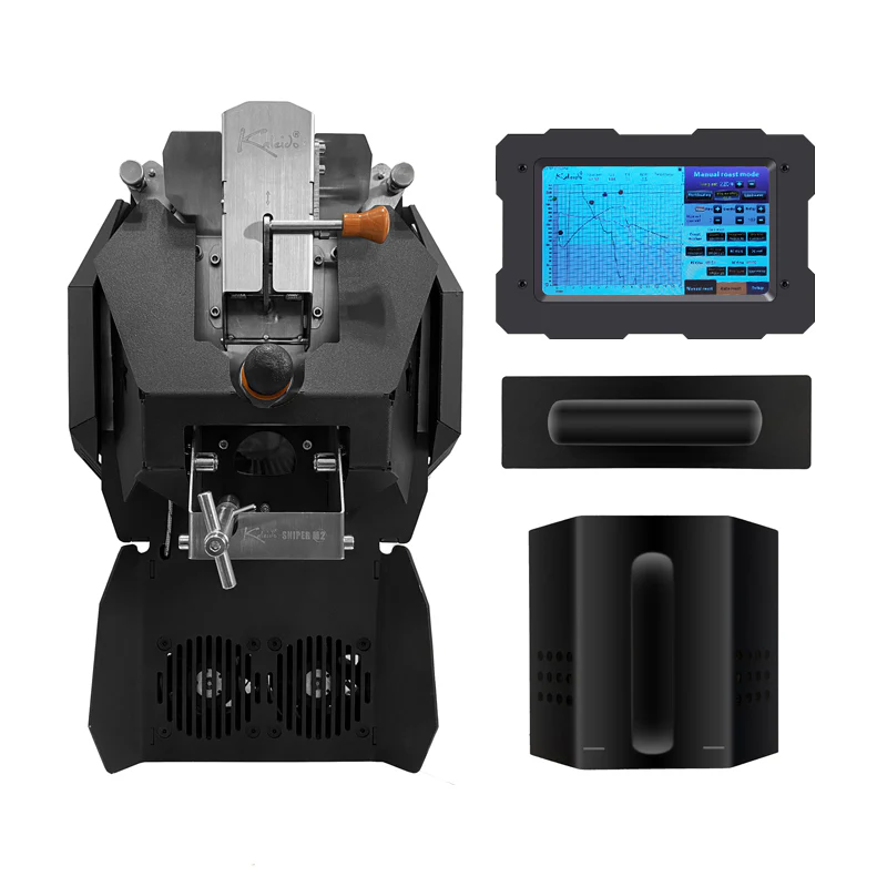 Kaleido Sniper M2s Standard Electric Coffee Roaster (400g Capacity) - Kaleido System (Version 2) - Image 4