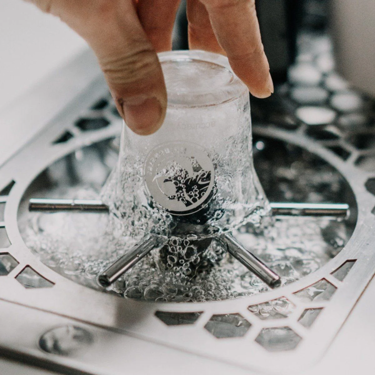 Rhino Pitcher Rinser - 300mm - Spinjet. NSF Approved - Image 3